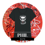 T-shirt Femme Phil KATS