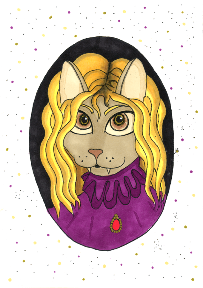 Drawlloween 2021 - Jour 1 - Monster Self-portrait