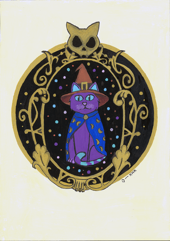 drawlloween2021-03 drawlloween 2021 - jour 3 - witch