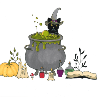 drawlloween 2021 - jour 12 - poisonous