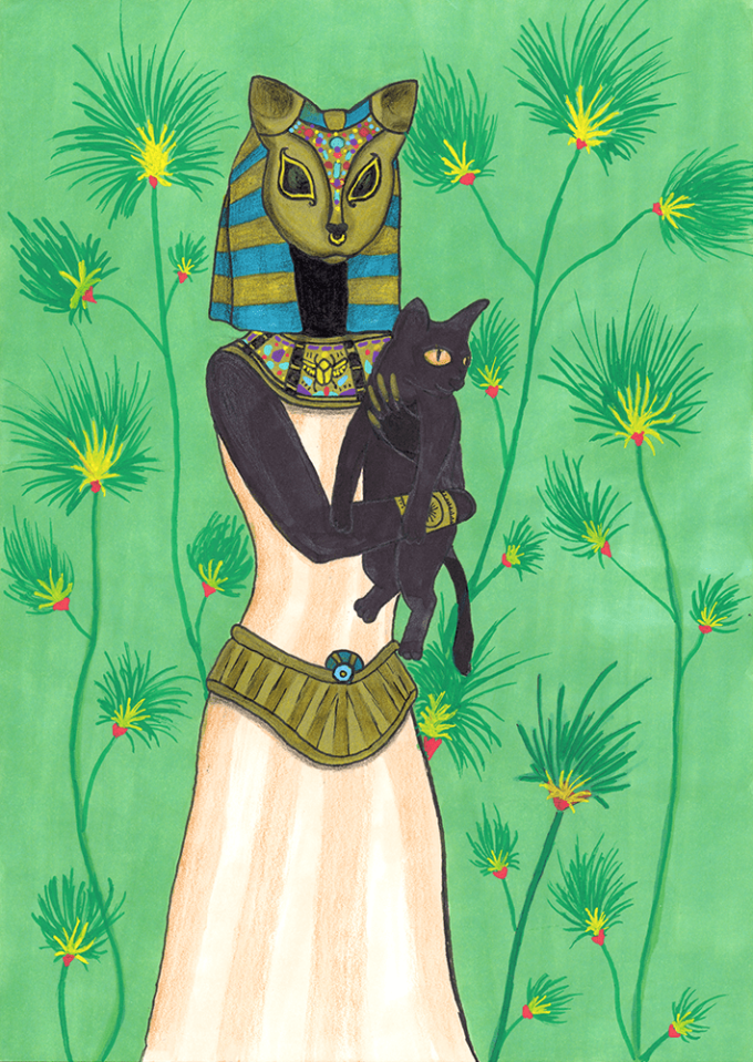 drawlloween2021-16 drawlloween 2021 - jour 16 - mythological