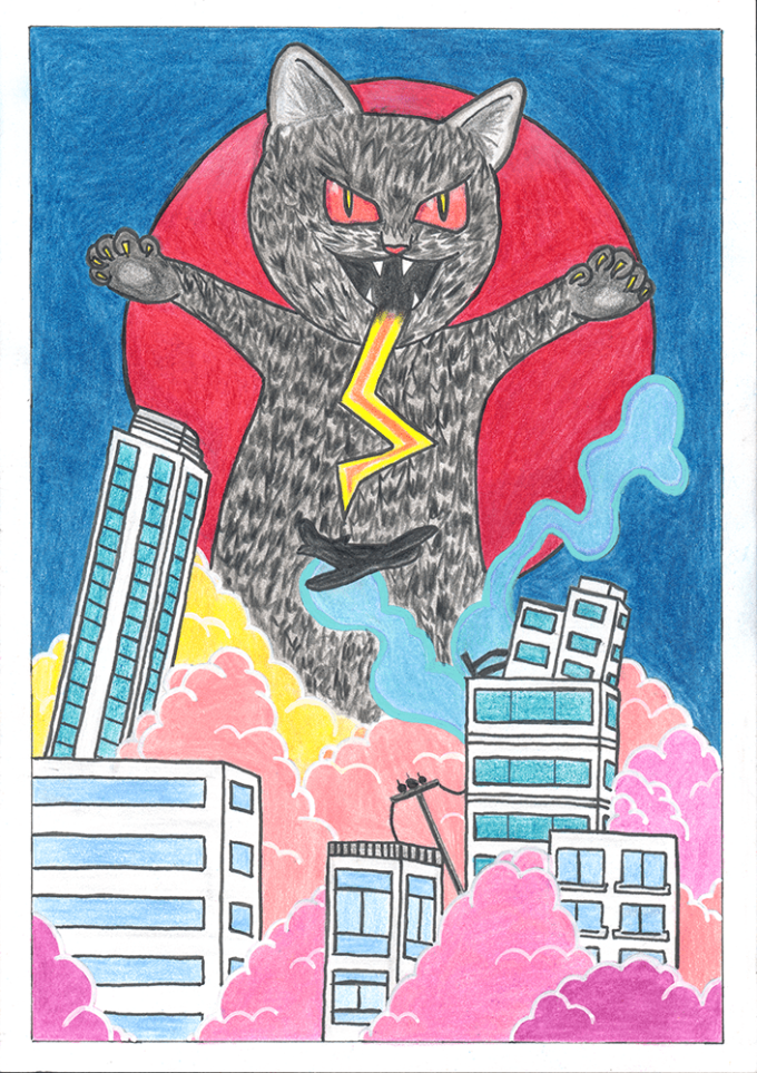 drawlloween2021-20 drawlloween 2021 - jour 20 - giant monster