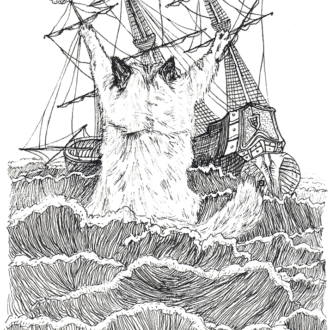 Inktober 2021 - jour 03 - Vessel