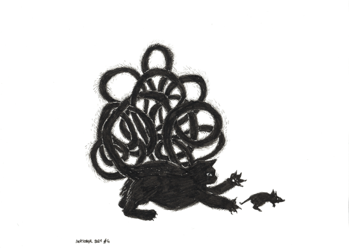 Inktober 2021 - jour 04 - Knot