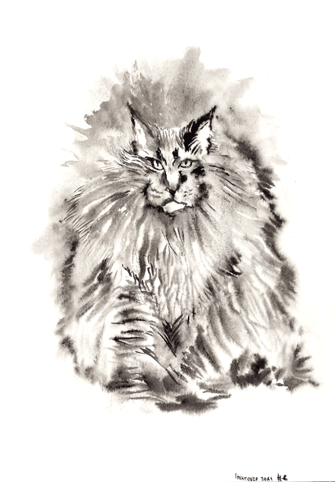 inktober2021-06 inktober 2021 - jour 6 - Spirit