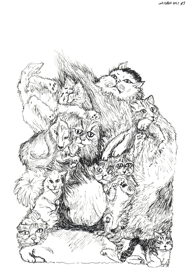 inktober 2021 - jour 9 - pressure