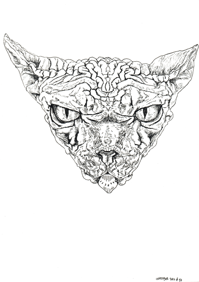 inktober 2021 - jour 10 - pick