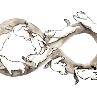 inktober 2021 - jour 19 - loop