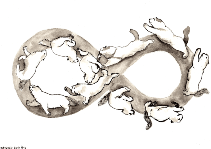 inktober2021-19 inktober 2021 - jour 19 - loop