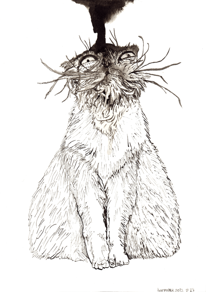 inktober2021-23 inktober 2021 - jour 23 - leak