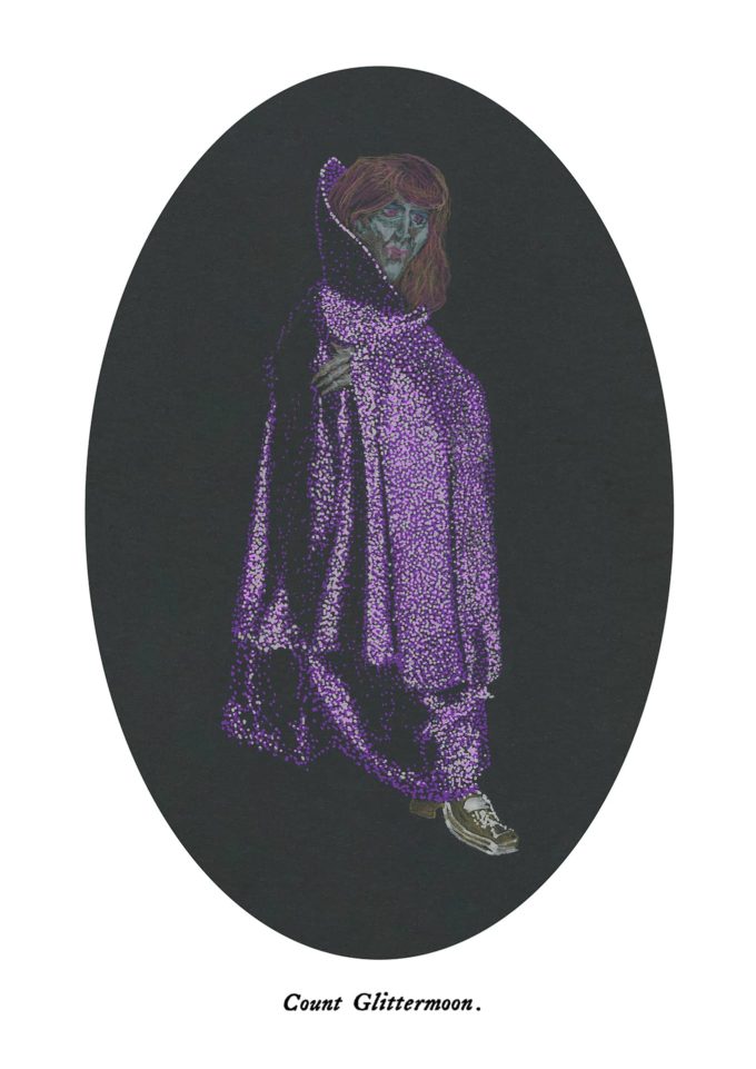 drawlloween 2022 - glampire