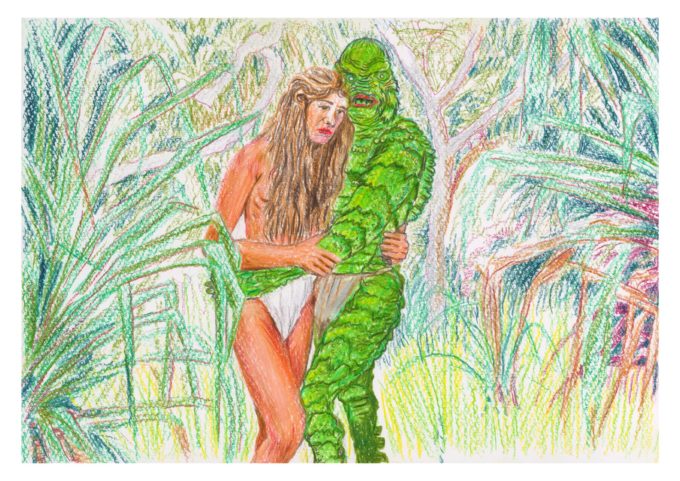 drawlloween 2022 - lagoon creature feature