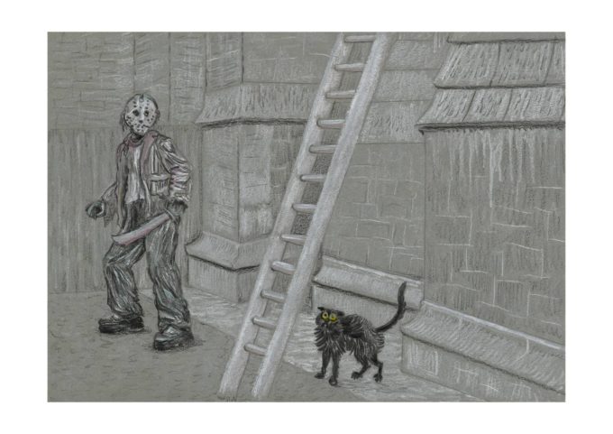 drawlloween-ak-d13-thirteen drawlloween 2022 - thirteen