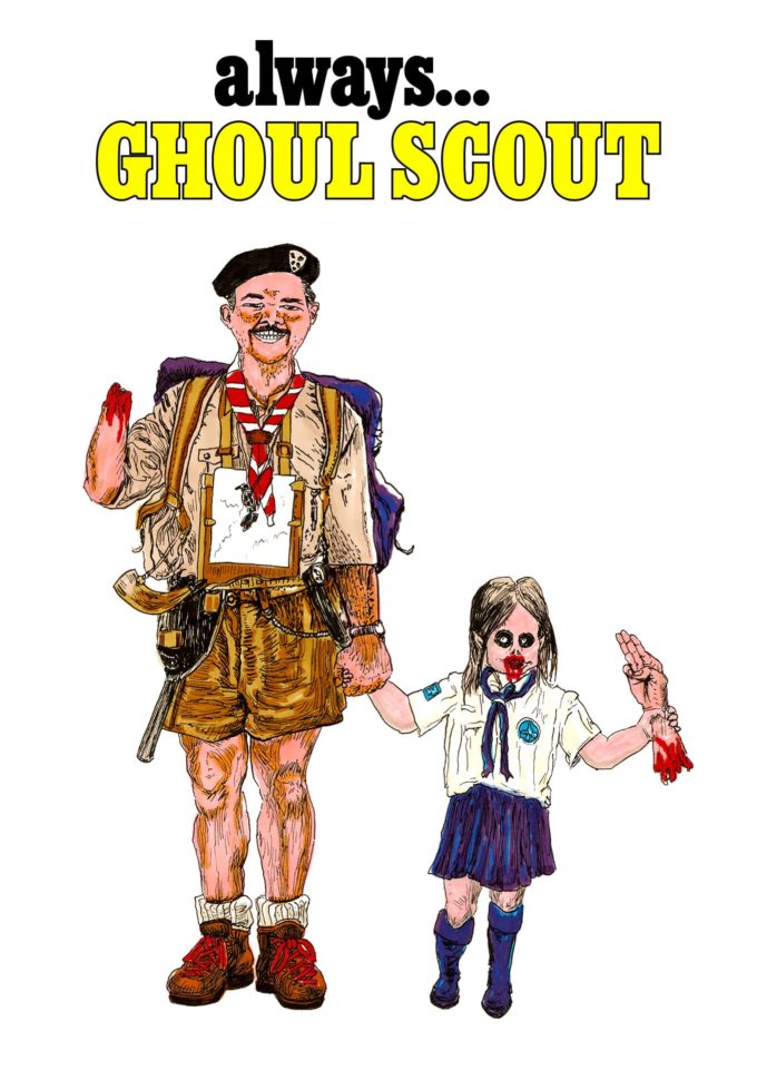 Drawlloween 2022 - ghoul scout