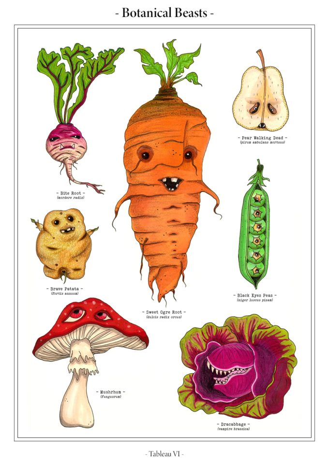 drawlloween-ck-d06-botanical-beasts drawlloween 2022 - botanical beasts