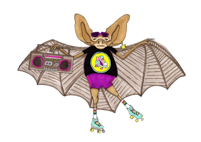 drawlloween-ck-d15-bat-urday drawlloween 2022 - bat-urday