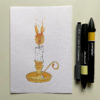 inkto-05-flame-ck-original inktober 2022 - flame (original)