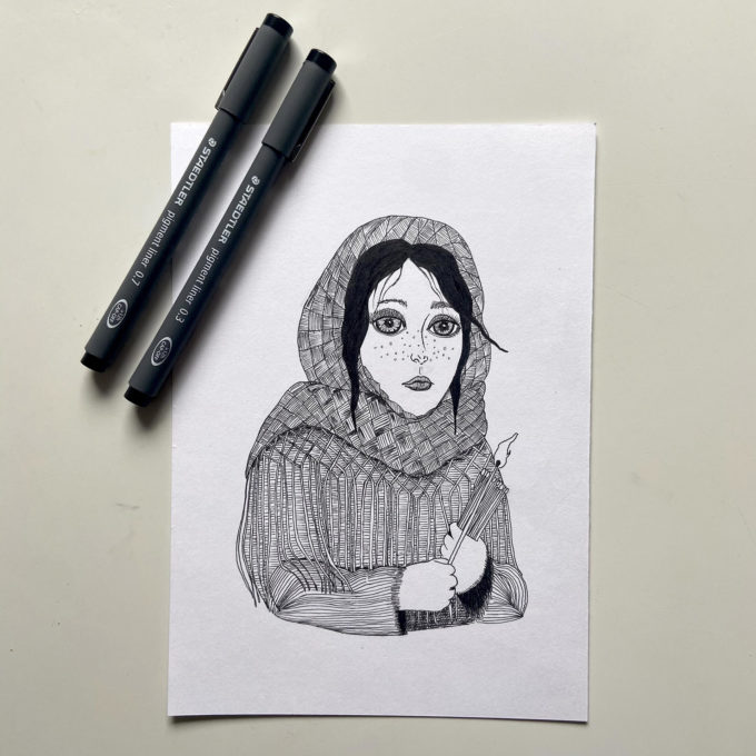 inkto-08-match-ck-original inktober 2022 - match (original)