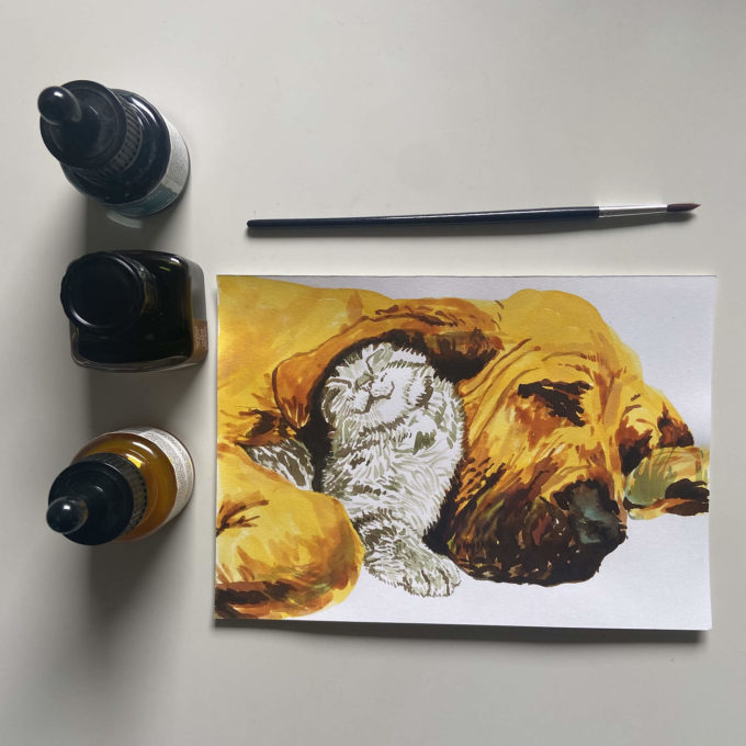 inkto-13-kind-ak-original inktober 2022 - kind (original)