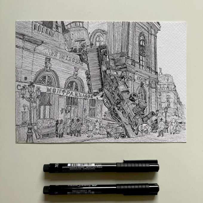 inkto-29-uh-oh-ak-original inktober 2022 - uh-oh (original)