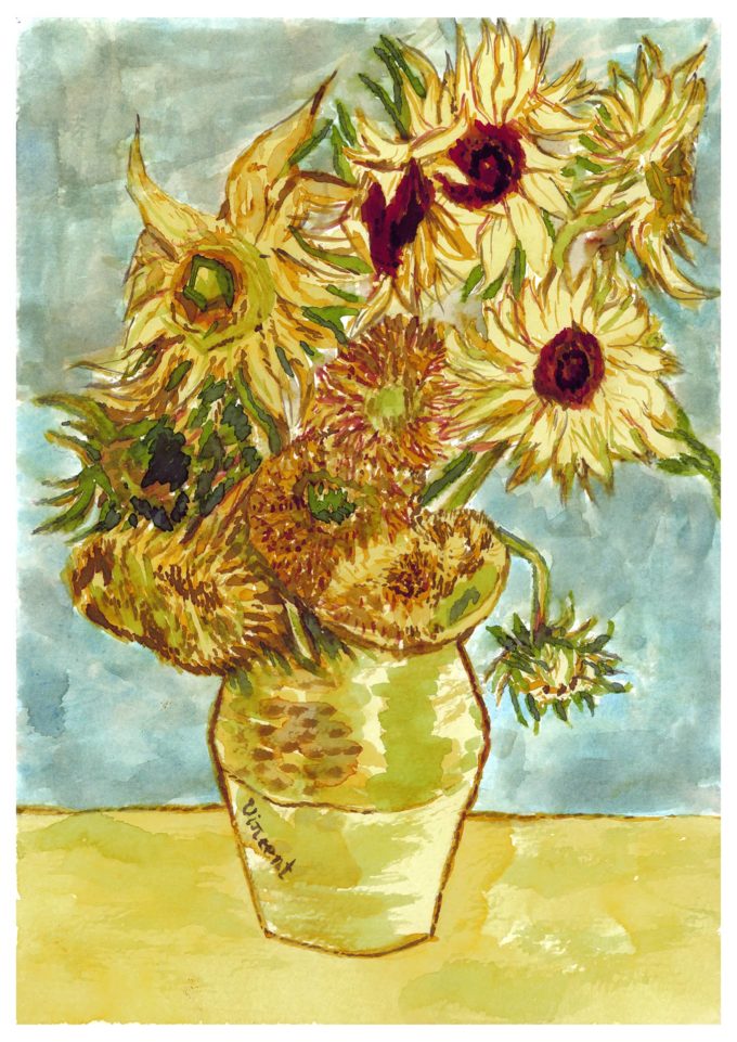 inktober 2022 - bouquet