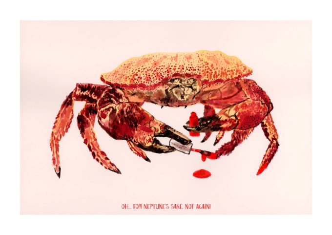 inktober 2022 - crabby