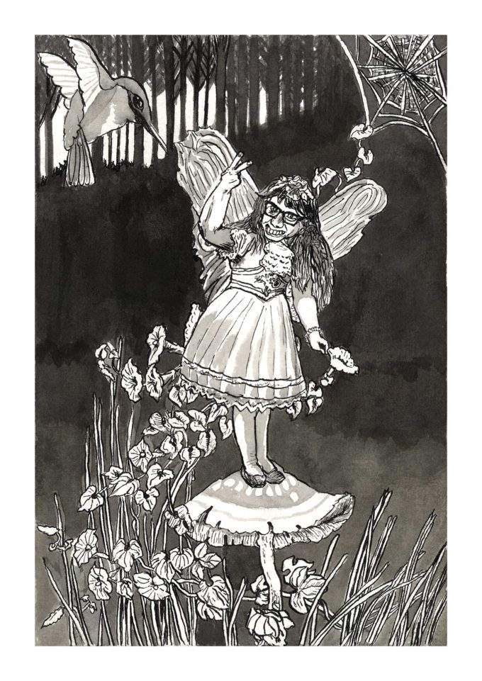 inktober-ak-d24-fairy inktober 2022 - fairy