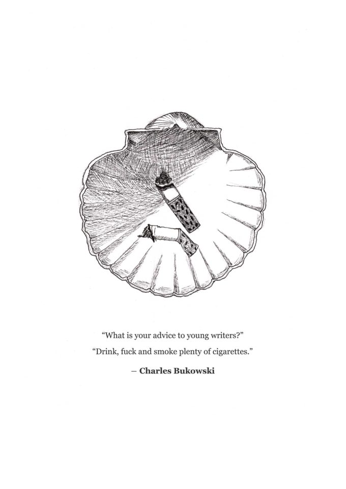 inktober-ck-d04-scallop inktober 2022 - scallop
