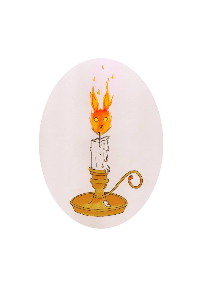 inktober-ck-d05-flame inktober 2022 - flame