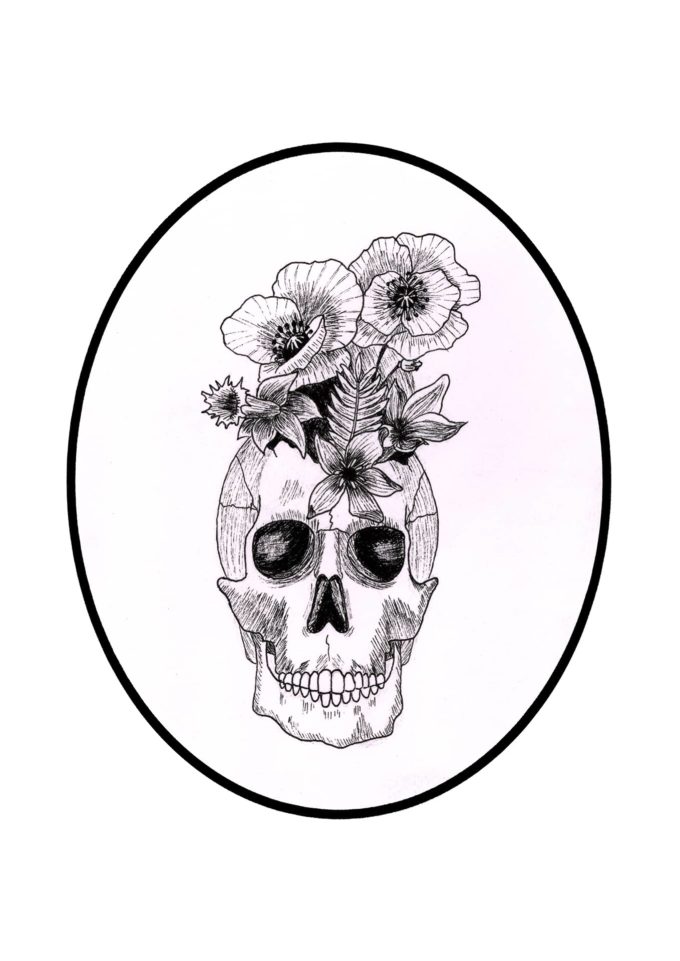 inktober 2022 - bouquet