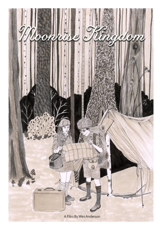 inktober-ck-d28-camping inktober 2022 - camping