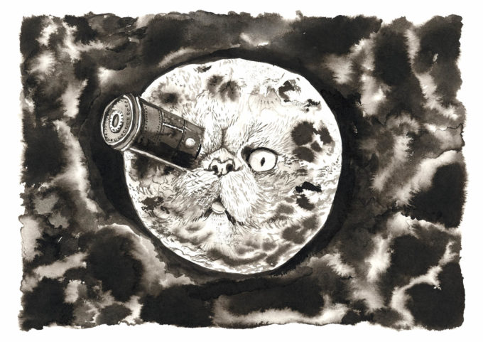 inktober-2021-ak-18-moon inktober 2021 - moon