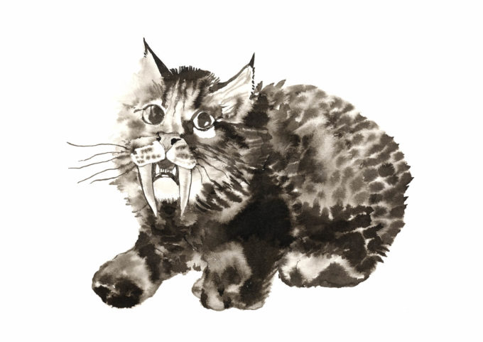 inktober-2021-ak-24-extinct inktober 2021 - extinct