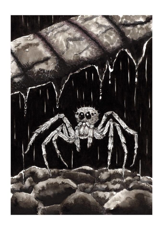 inktober 2023 - spiders