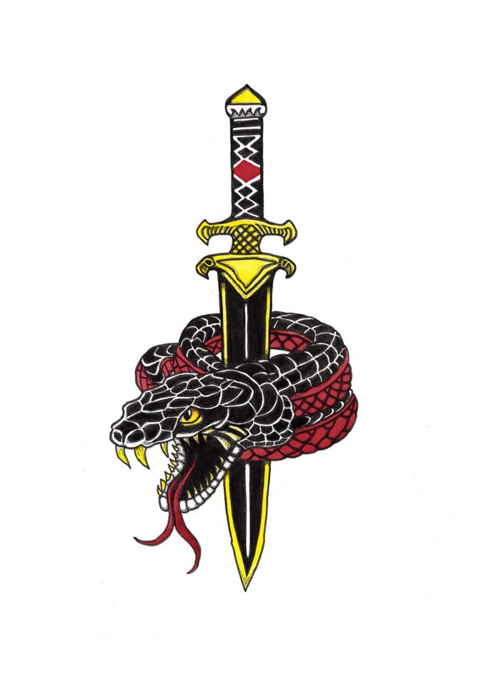 inktober 2023 - dagger