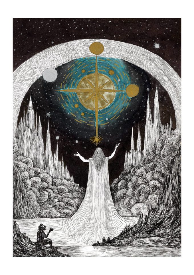 inktober 2023 - celestial