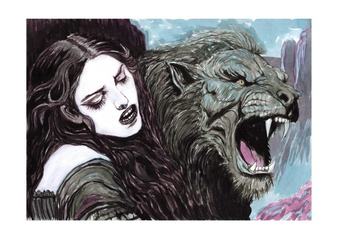 inktober 2023 - beast