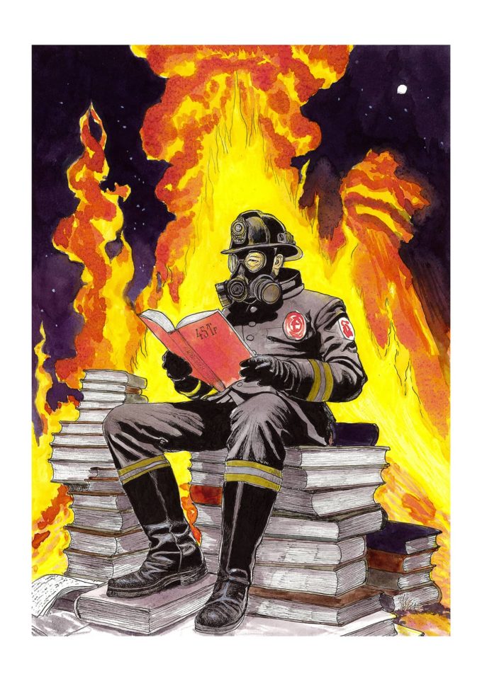 inktober 2023 - fire