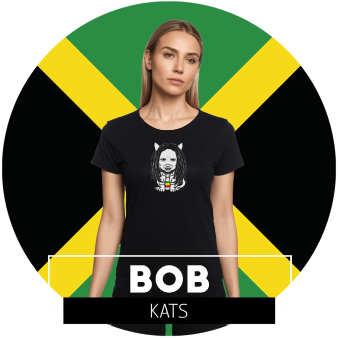 bob-kats-woman-front_full T-shirt Femme Bob KATS