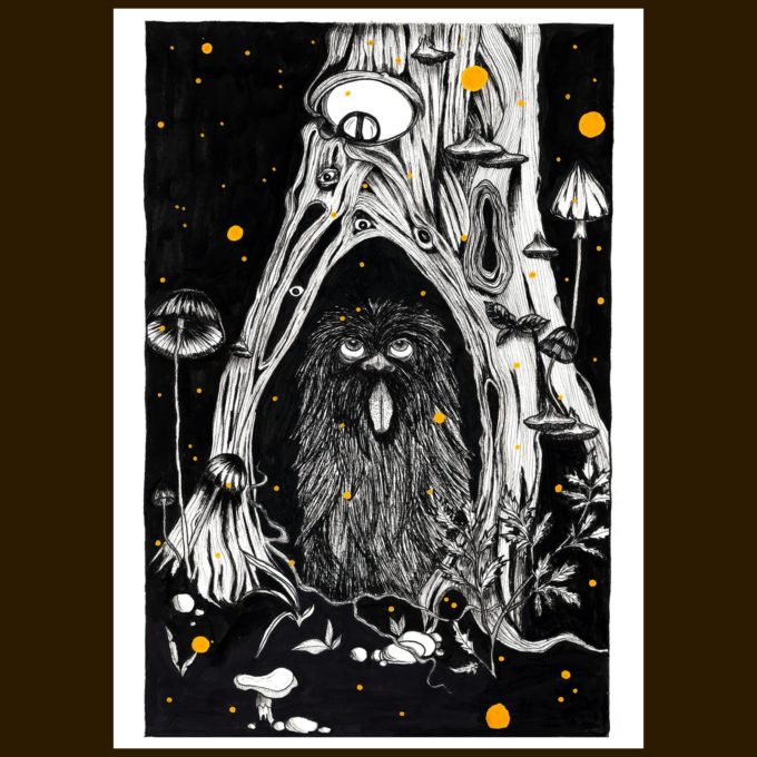 fine_art-drawloween-yokai drawlloween 2024 yokai